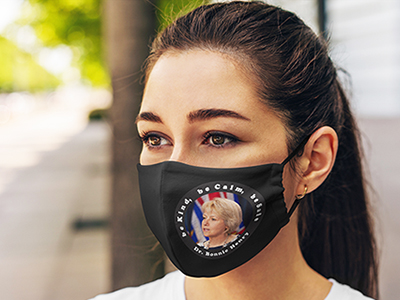 Dr. Bonnie Henry Face Mask Custom Printing Custo Printed Face Mask - Dr. Bonnie Henry Special Edition