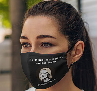 Dr. Bonnie Henry Face Mask Custom Printed Special Edition